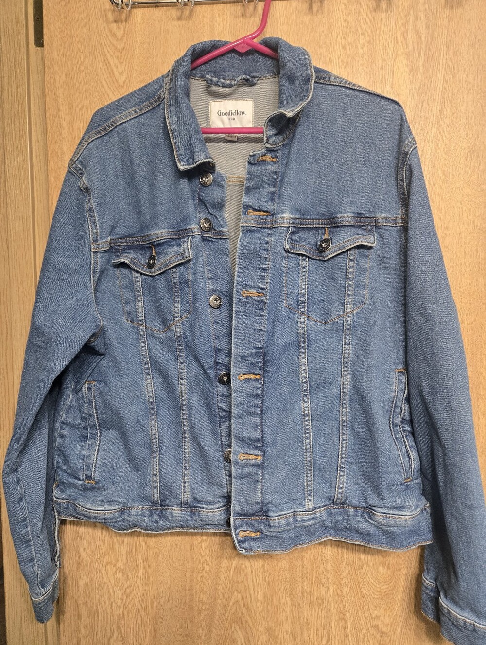 Goodfellow & Co Light Blue Denim Jacket XL